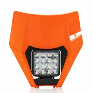Acerbis koplamp plastic + koplamp Oranje + Led lamp KTM EXC/EXC-F 250/300/350/450/500 17-19