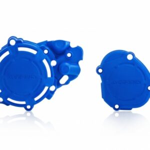 Acerbis X-Power motorblok beschermers Blauw Yamaha YZ 125 2005- & Fantic XX/XE 125 2021