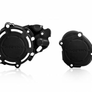 Acerbis X-Power motorblok beschermers Zwart Yamaha YZ 125 2005- & Fantic XX/XE 125 2021