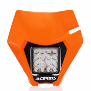 Acerbis koplamp plastic + koplamp Oranje KTM EXC 250/300 20- & EXC-F 250/350/450/500 20-