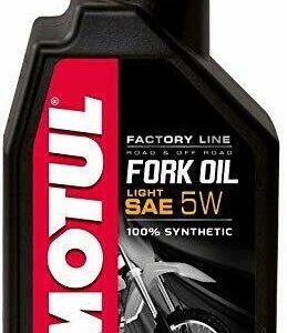 Motul Factory Line voorvork olie 5W 1 Liter