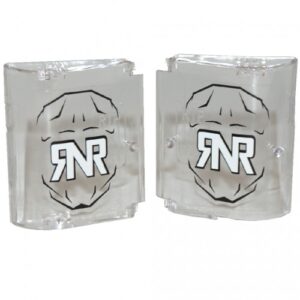 Rip N Roll Front Cover Set Clear for RNR Racerpack WVS MX Goggles ( 48mm )