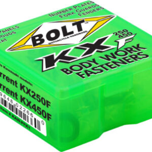 Bolt Volledige plastic set schroeven set Kawasaki KX 250F 2021- & KX 450F 2019-