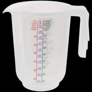 Airtime olie maatbekers 1000ml ( 1 liter ), 500ml & 250ml (set van 3 bekers)