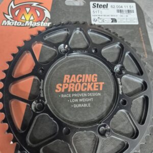 Moto Master achtertandwiel staal 51 tands RM 80/85/YZ 80/85 voor 428 ketting