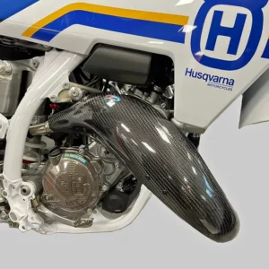 Pro Carbon uitlaatbocht bescherming KTM SX 125 2023- & Husqvarna TC 125 2023- & Gas Gas MC 125 2024- ( voor originele uitlaatbocht )