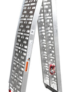 Hyper opvouwbare oprijplaat 30,5cm breed, 226cm lang, 340kg draagkracht