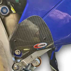 Pro Carbon sticker beschermer zijnummerborden Yamaha YZ 250F 2024- & YZ 450F 2023-2025