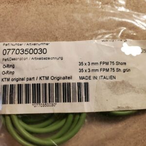 KTM OEM O-RING 35×3 VITON 70 GREEN 0770350030