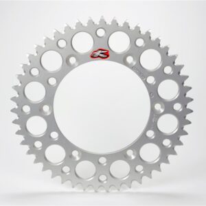 Renthal achtertandwiel 53 tands aluminum Zilver KTM SX/SX-F/EXC/EXC-F 90- & Husqvarna TC/FC/FE/TE 125/150/250/350/450/501 14-