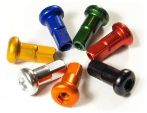 Haan Wheels nippel set Goud voor 36 spaken Honda/Kawasaki/KTM/Suzuki/Husqvarna/Yamaha