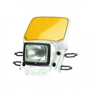 Cemoto enduro koplamp compleet Wit universeel