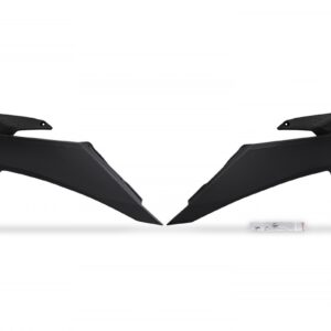 Racetech Radiator Kappen Zwart KTM SX 125/150/250/300 2023-2024 & SX-F 250/350/450 2023-2024 & EXC/EXC-F 250/300/350/450/500 2024-