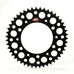 Renthal achtertandwiel 52 tands aluminum Zwart KTM SX/SX-F/EXC/EXC-F 90- & Husqvarna TC/FC/FE/TE 125/150/250/350/450/501 14-