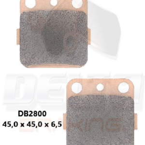 Delta Braking Sintered voor/achter remblokken DB2800 Type D