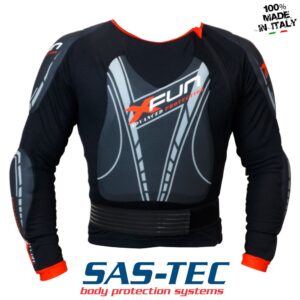 X-Fun X Project harnas bodyprotector zwart Maat S/M
