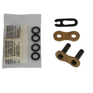 Moto Master kettingschakel ( clip ) Voor Moto Master V4 O-ring ketting goud 520 x 120 Links (652002)
