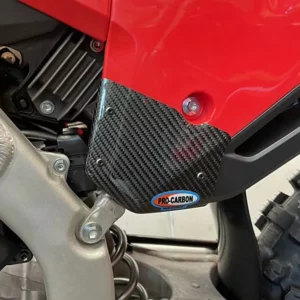 Pro Carbon sticker beschermer zijnummerborden Honda CRF 250R 2022-2024 & CRF 450R 2021-2024