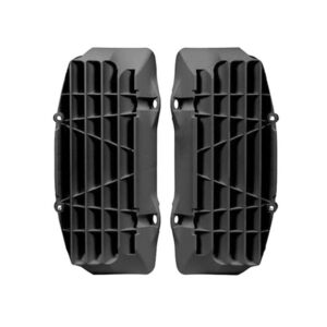 Racetech radiator roosters/lamellen zwart Husqvarna TC/FC 125-450 2016-2018 & FE/TE 250-501 2017-2019