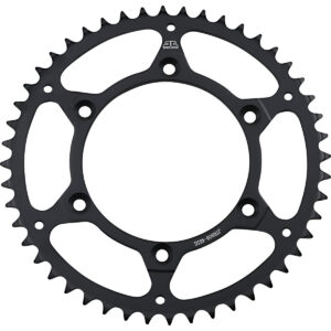 JT achtertandwiel 49 tands staal met moddergroef Fantic XX/XE 125 2021 & Yamaha YZ/YZ F 125/250/450 99-